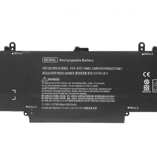 Hp BE06XL HSTNN-1B7V HSTNN-DB7Y Elitebook 1040 G4 Battery