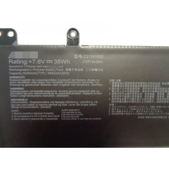 Asus C21N1530 Chromebook C202  C202SA-2A C202SA-3A laptop battery