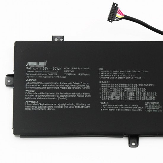 Asus C31N1831 0B200-03630100 Zenbook 14 UX433FN-A5802T Battery