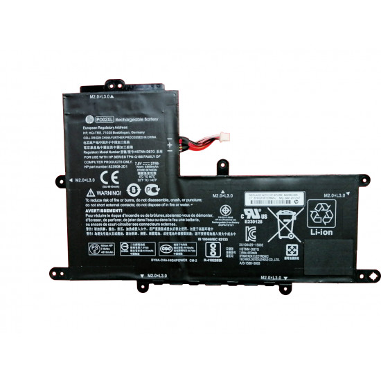 Hp PO02XL TPN-Q166 HSTNN-DB7G 37Wh Stream11-R 100% New Battery