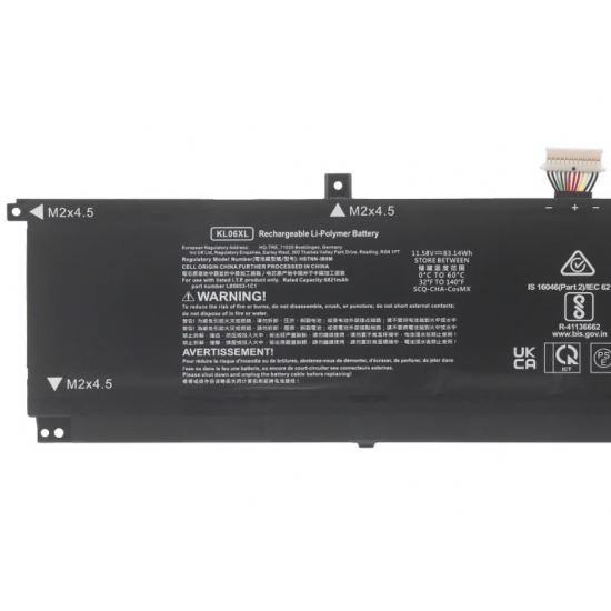 KL06XL Battery for Hp HSTNN-IB9M Envy 15-EP0034NB, Envy 15-EP0123TX, Envy 15-EP0006NM