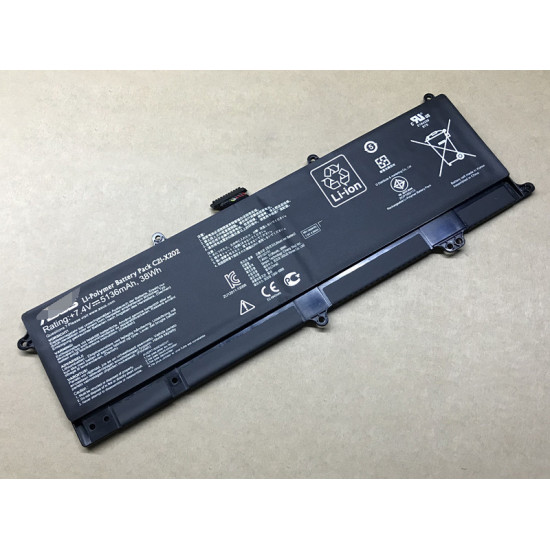 Asus C21-X202 VivoBook F202E Q200E R201E laptop battery