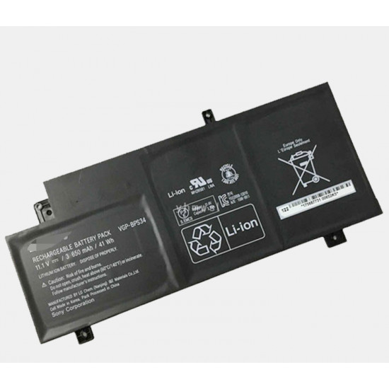 Sony VGP-BPL34 VGP-BPS34 VAIO SVF14 SVF15 3650mAh 41Wh laptop battery